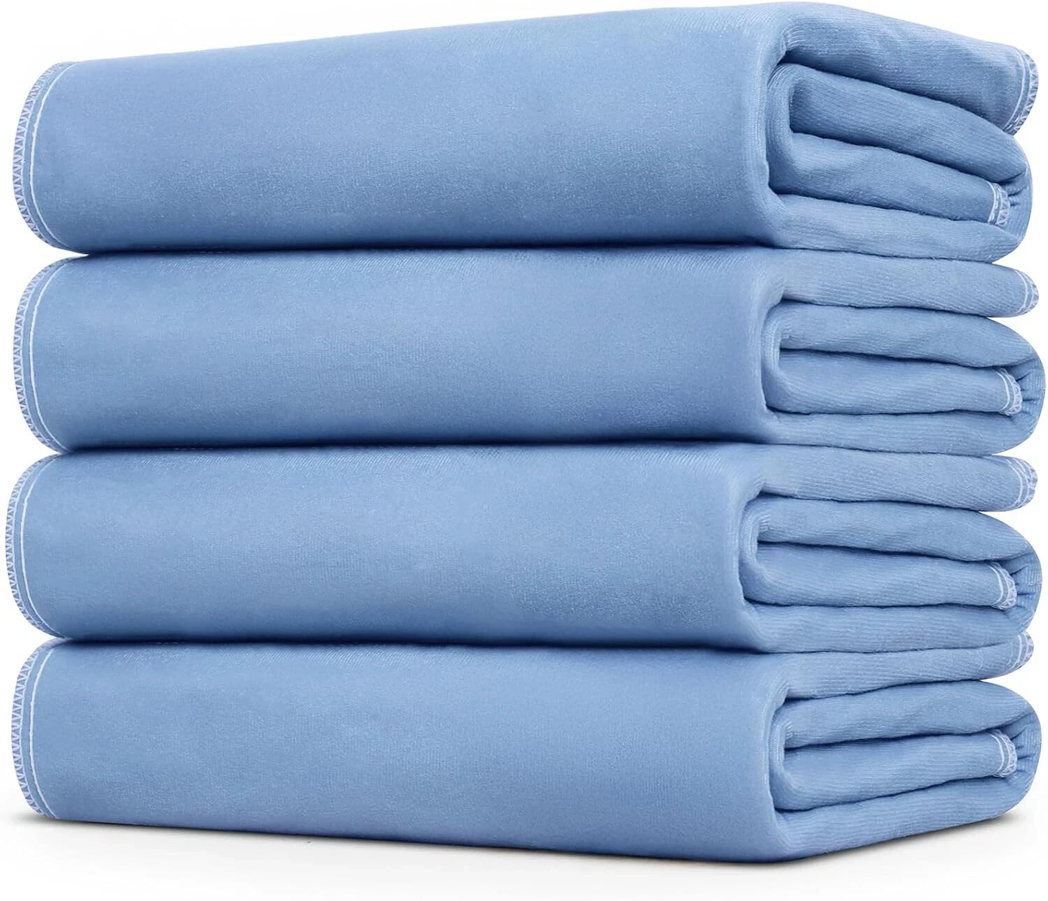 4 Pack 36″ X 38″ Large Absorbency Incontinence Bed Pads – Quick Drying Washable