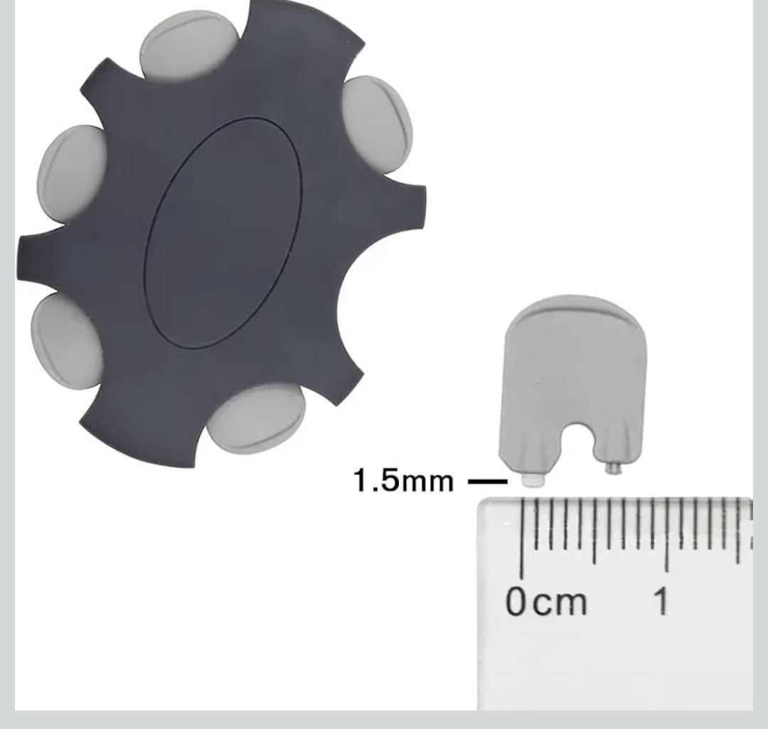 Hearing Aid Wax Guard Filters (1.5mm) for Oticon ProWax – 3 Pack/18 Filters…