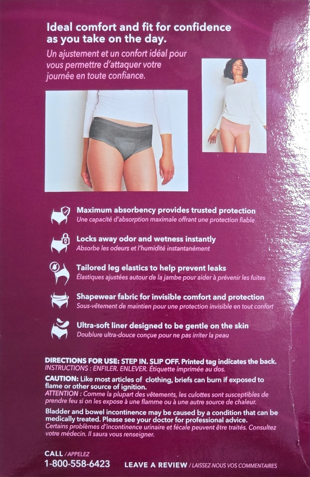 Lot Of 4 DEPEND SILHOUETTE Size Small Underwear Maximum Absorbency 4 Pack NEW
