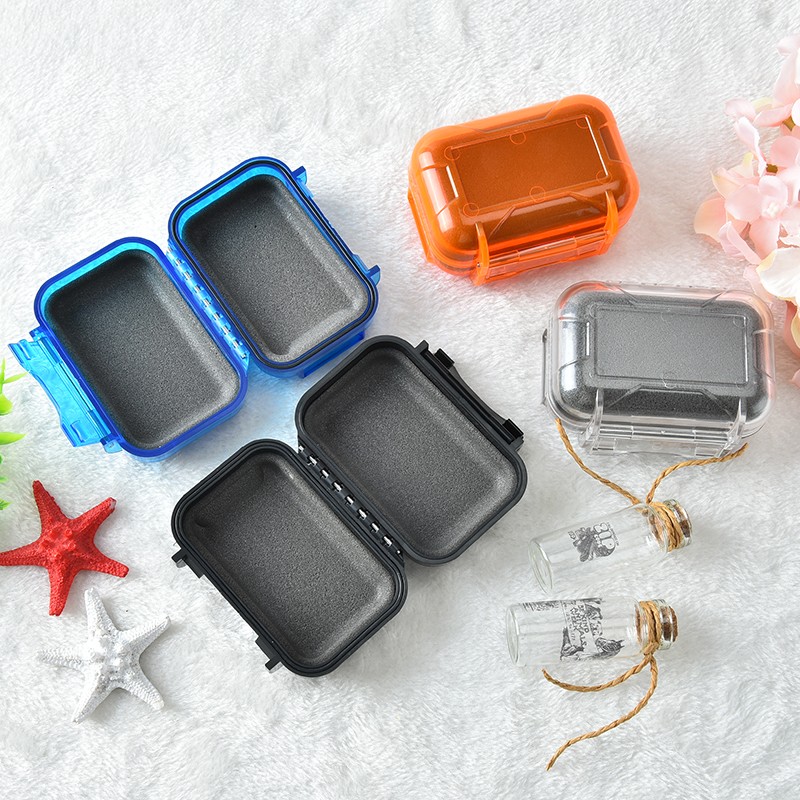 Waterproof Storage Case Box Holder For Hearing Aid Monitors Earphones Storag-N8