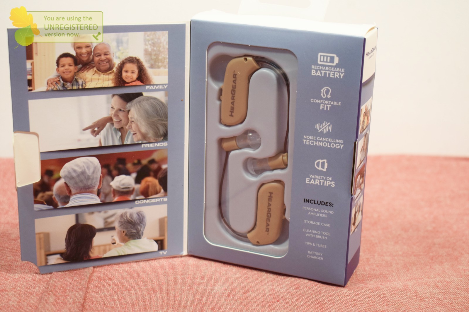 Lucid Audio Personal Hearing Rechargeable Amplifier