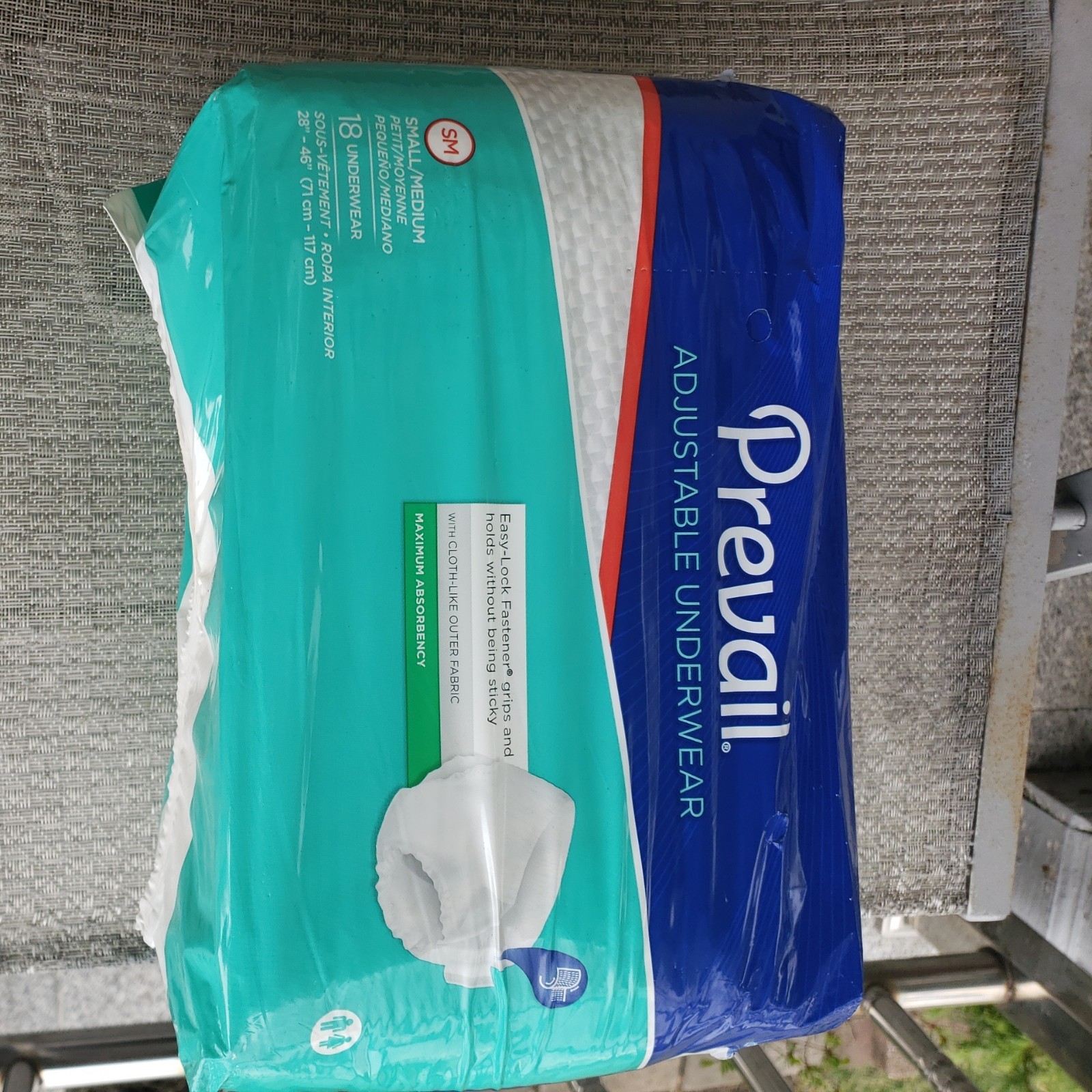 Prevail Disposable Adult Size Small/ Medium Diapers New In Package 20 Count