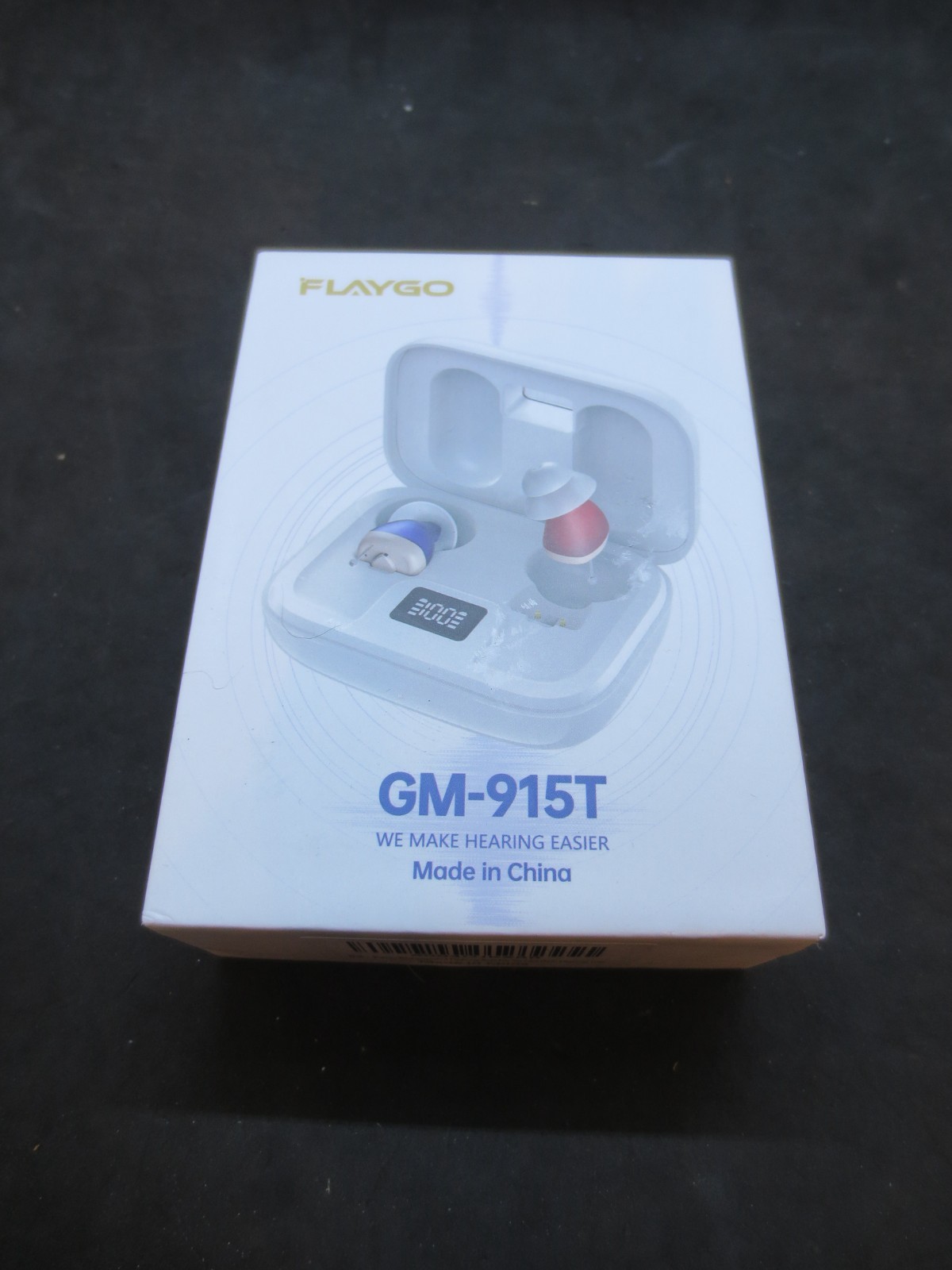 FlayGo Rechargeable OTC Hearing Aids GM – 915T Noise Cancellation