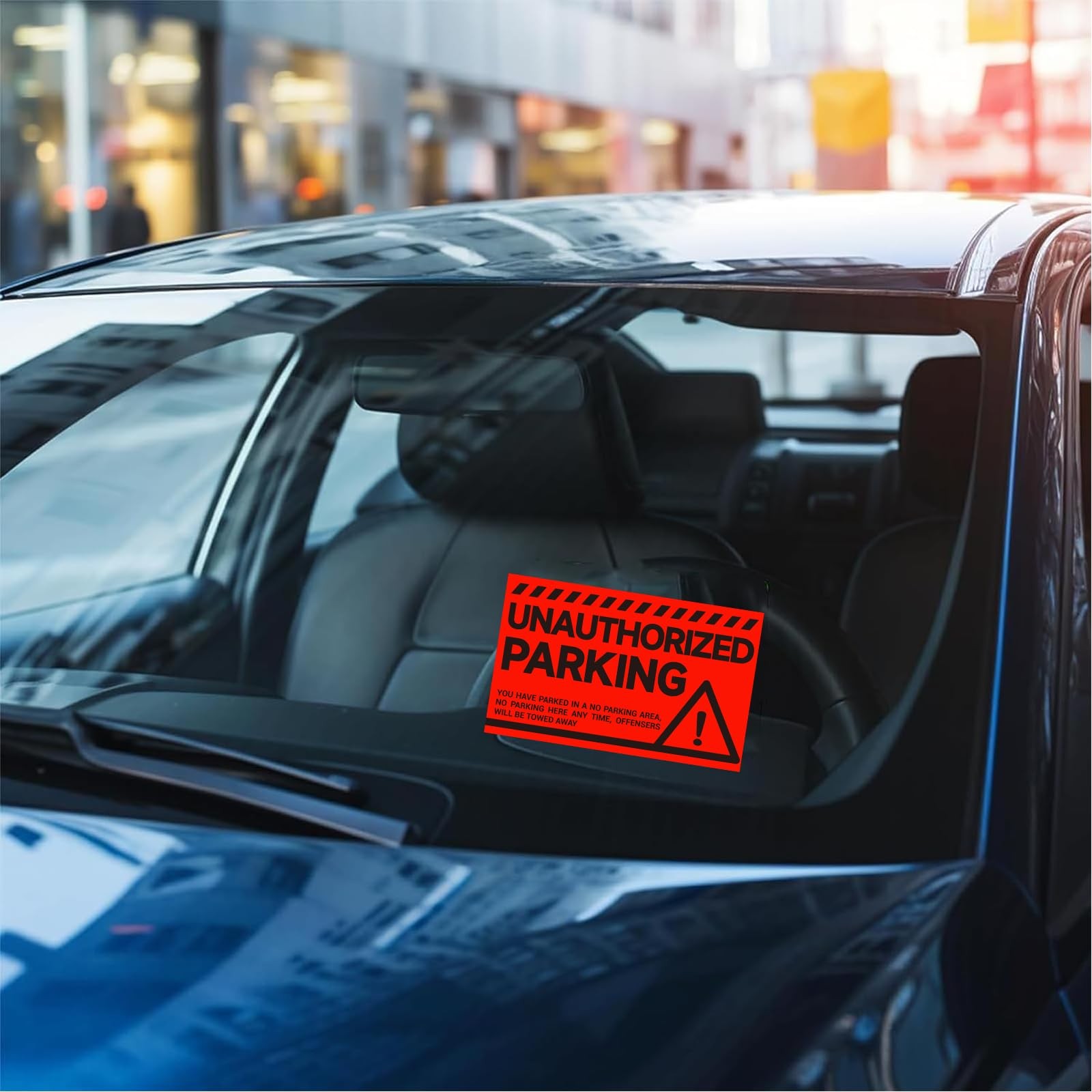 100 Parking Violation Stickers Hard to Remove – Parking Tickets – No Parking