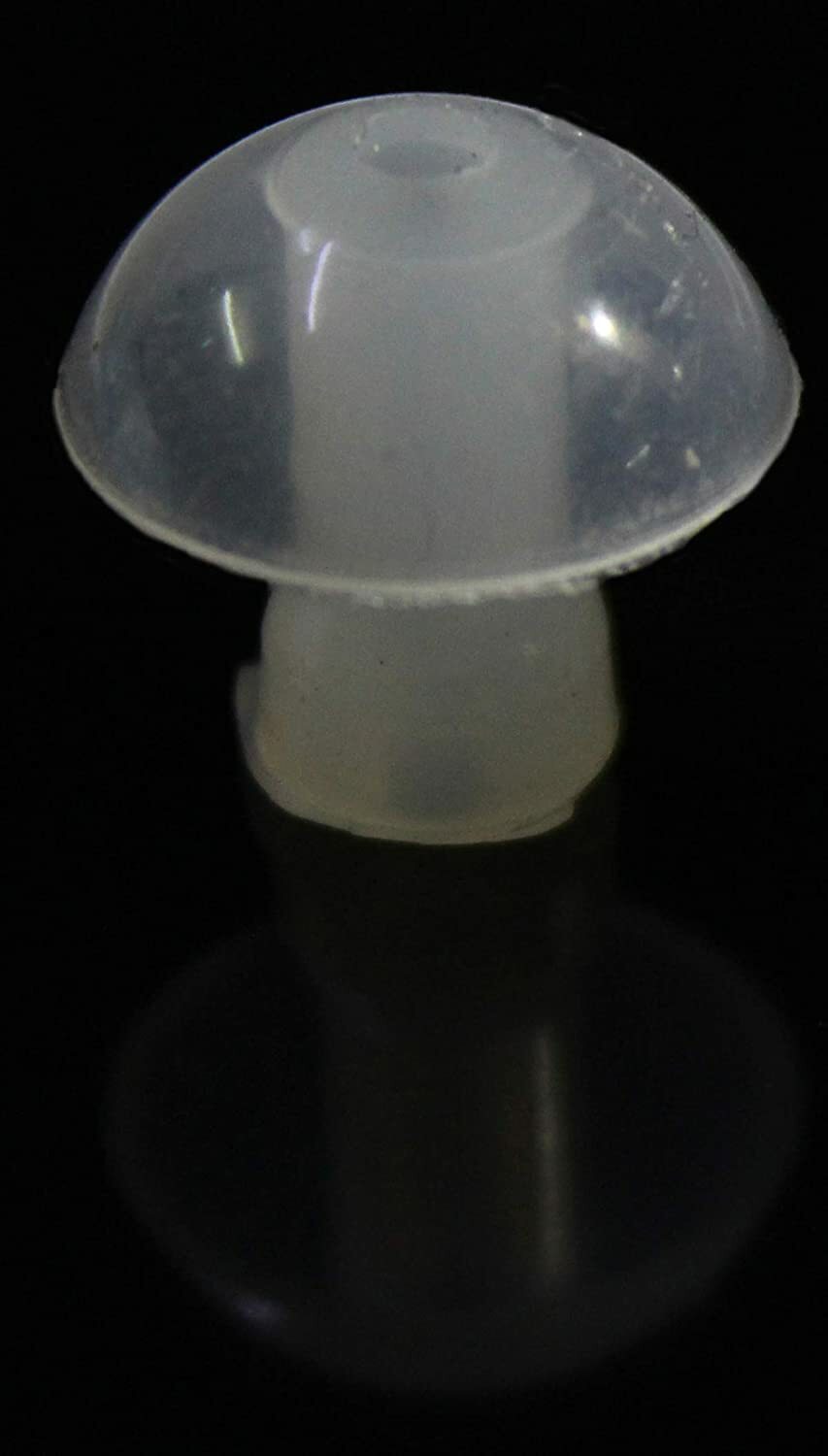 FCS 4 Pc.Each Size Silicone Earplug Domes for & Pocket Hearing Instruments