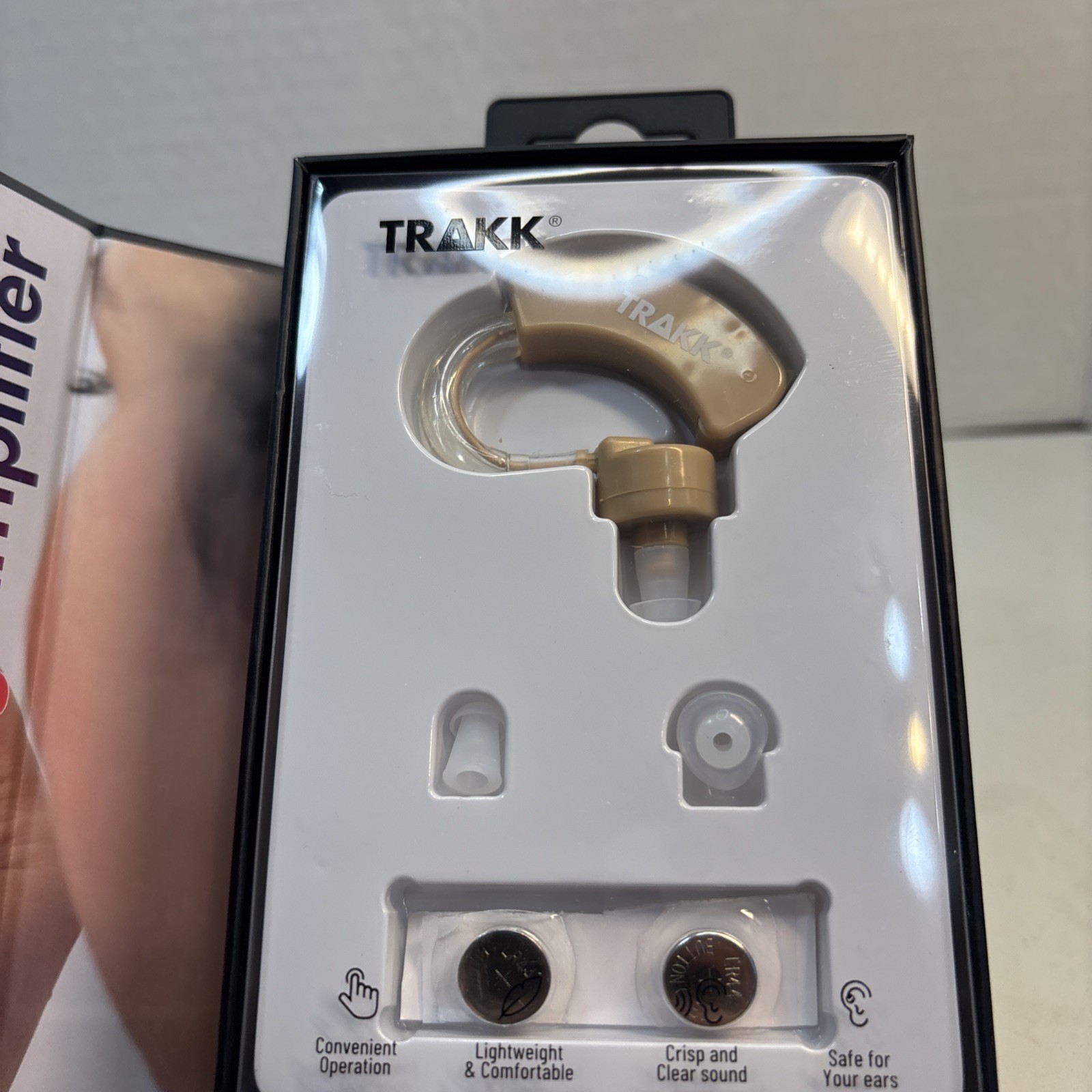 Trakk Health Personal Hearing Amplifier – Sound Amplifier – Single Hearing Aid