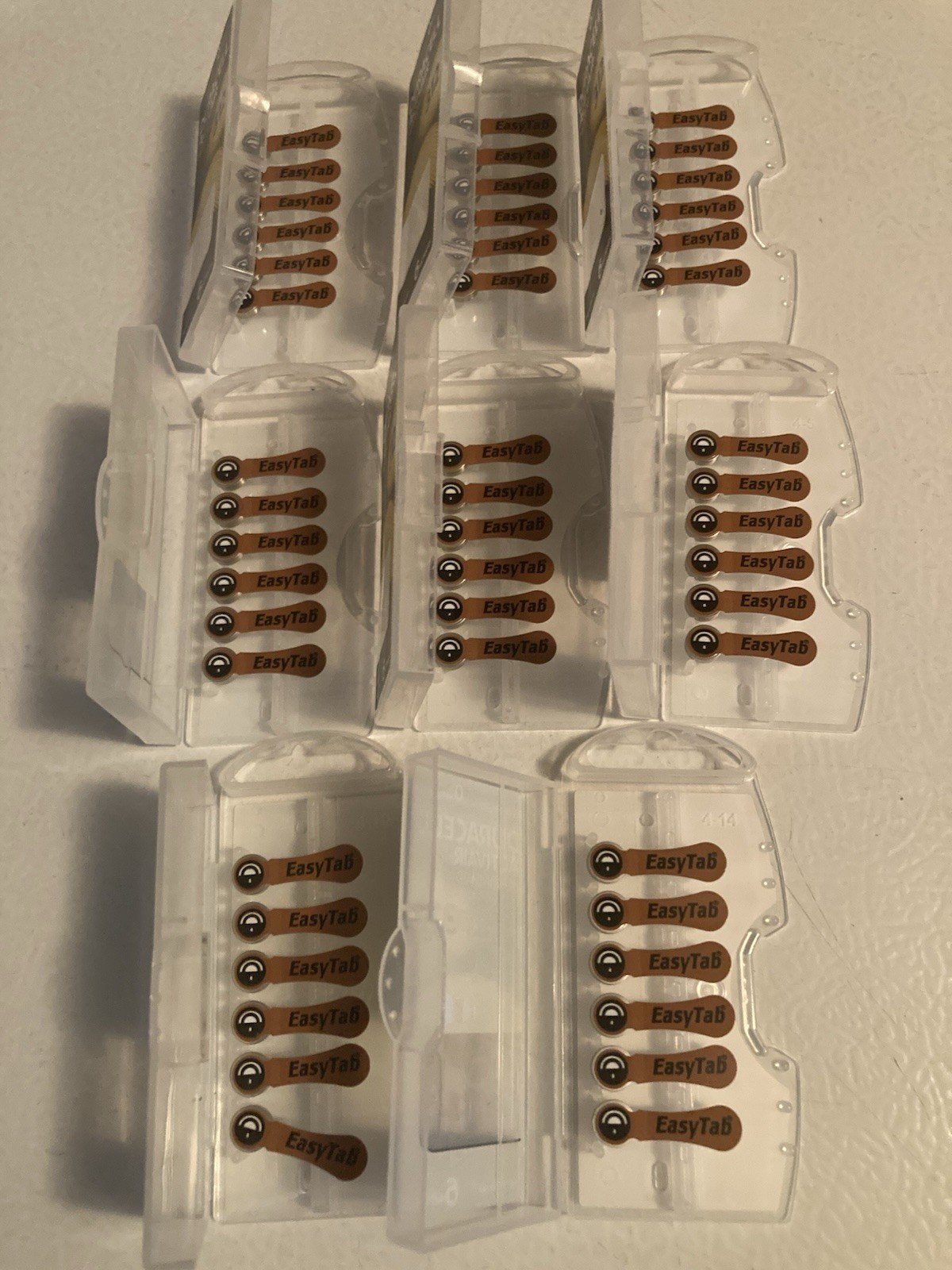 NEW 8 x 6pk Duracell Activair 312 EasyTab Hearing Aid Batteries Exp 7-2028