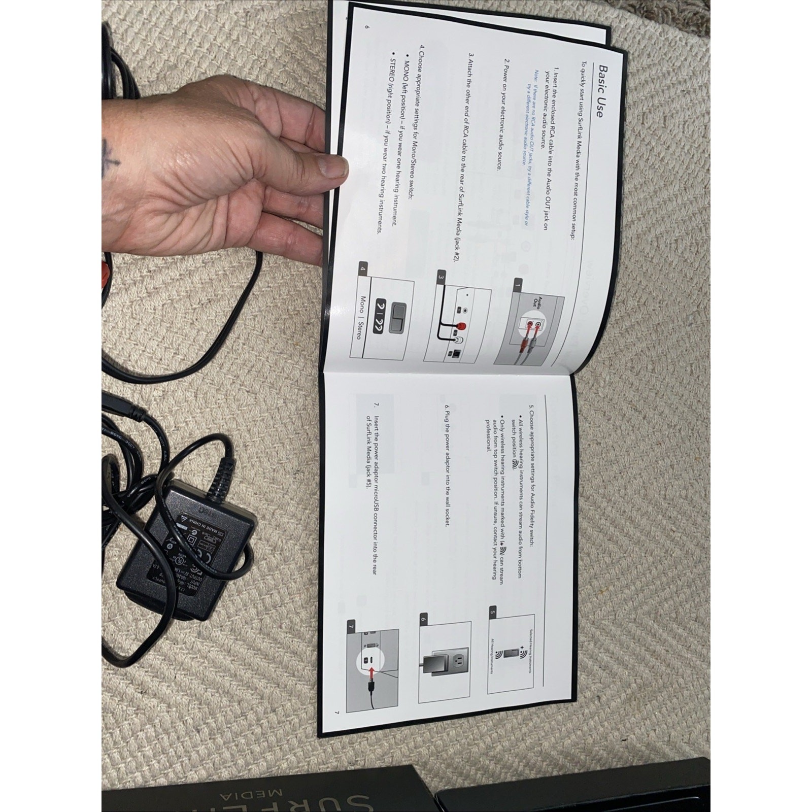 Starkey Surflink Media 2 Hearing Aid Streaming Device Model 210