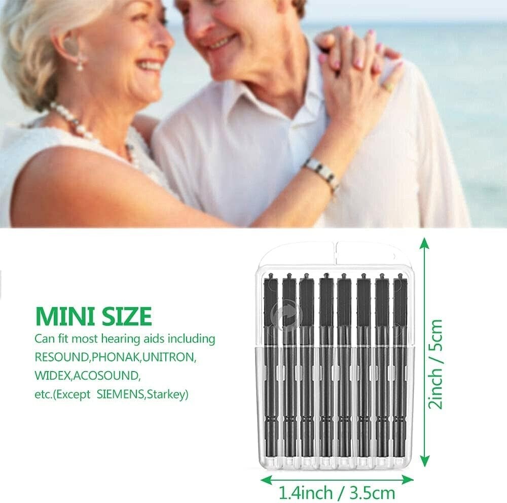 Hearing Aid Wax Guard Filters for Phonak Resound Widex Unitron 4 Pack