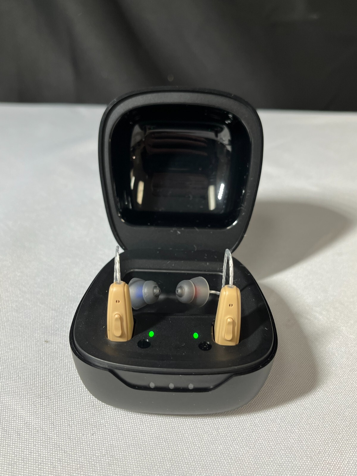 NVBOTY M2231 Beige Noise Cancelling Rechargeable Hearing Aids For Seniors