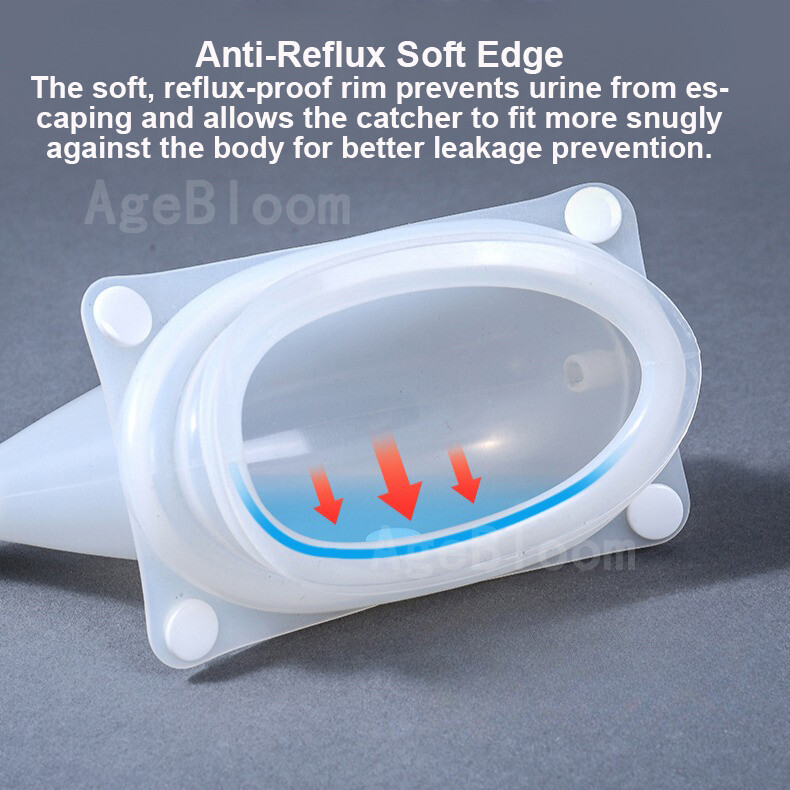 Male Urine Bag Underwear Men Urinal Portable Pee Bag Pee Catheter Holder Upgrade