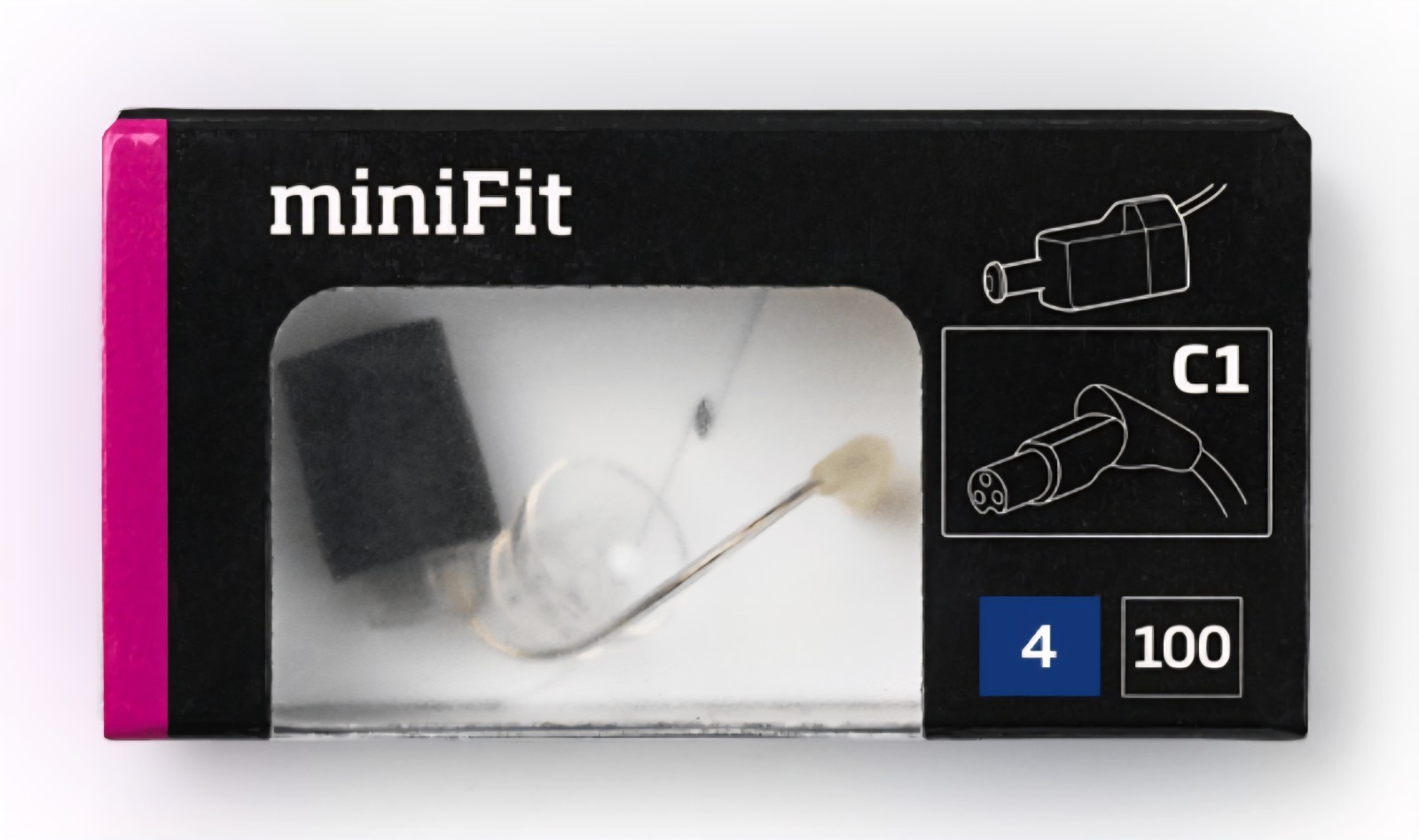 HEARING AID SPEAKER UNIT (Oticon) ~ MINIFIT ~ 100 db ~ Size 4 ~ LEFT Side ~ BNIB