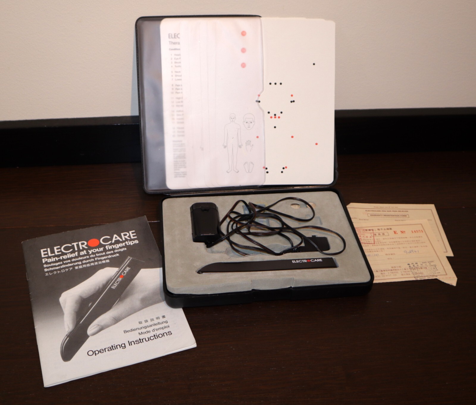 ElectroCare Pen | WACO Corporation Tens Pain-Relief at Your Fingertips Untested