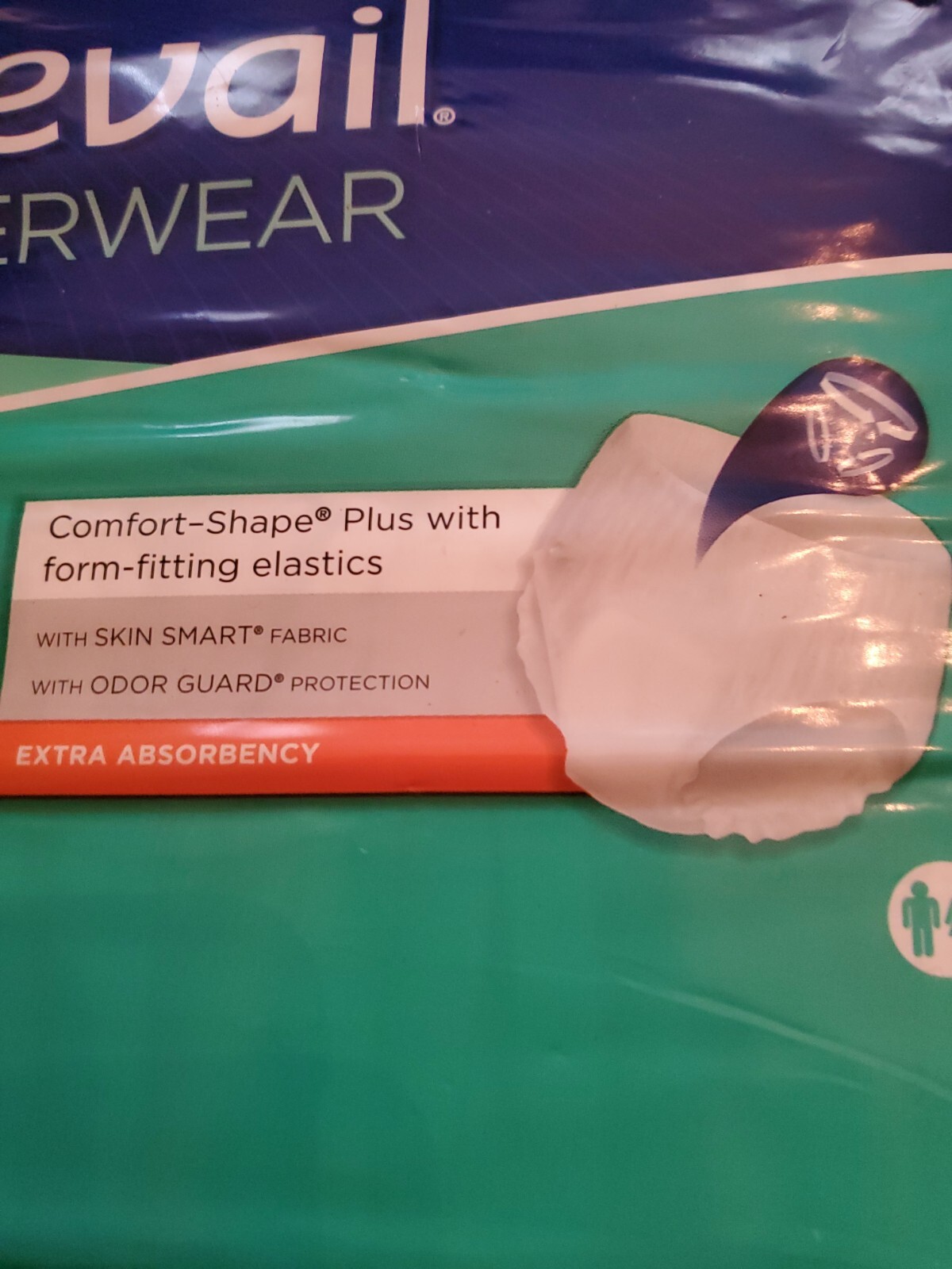 New Prevail 22 Ct Unisex Pull On Disposable Underwear Youth Small Adult