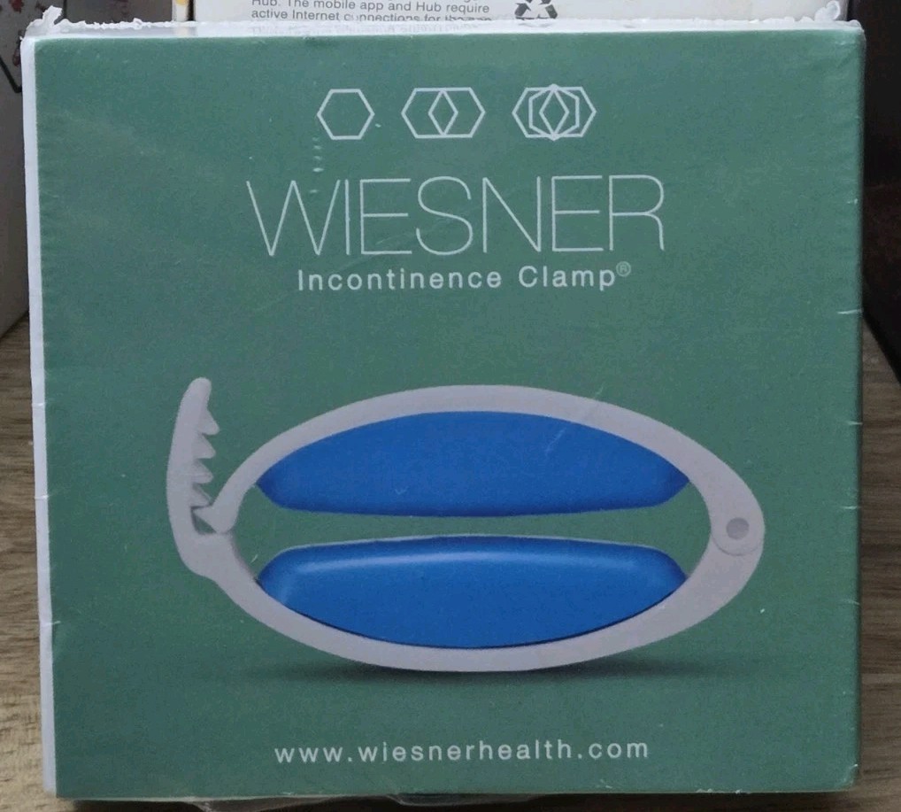 NEW GENUINE WIESNER Incontinence Clamp Penile Clamp 3 Adjustable Sizes COMFORT!