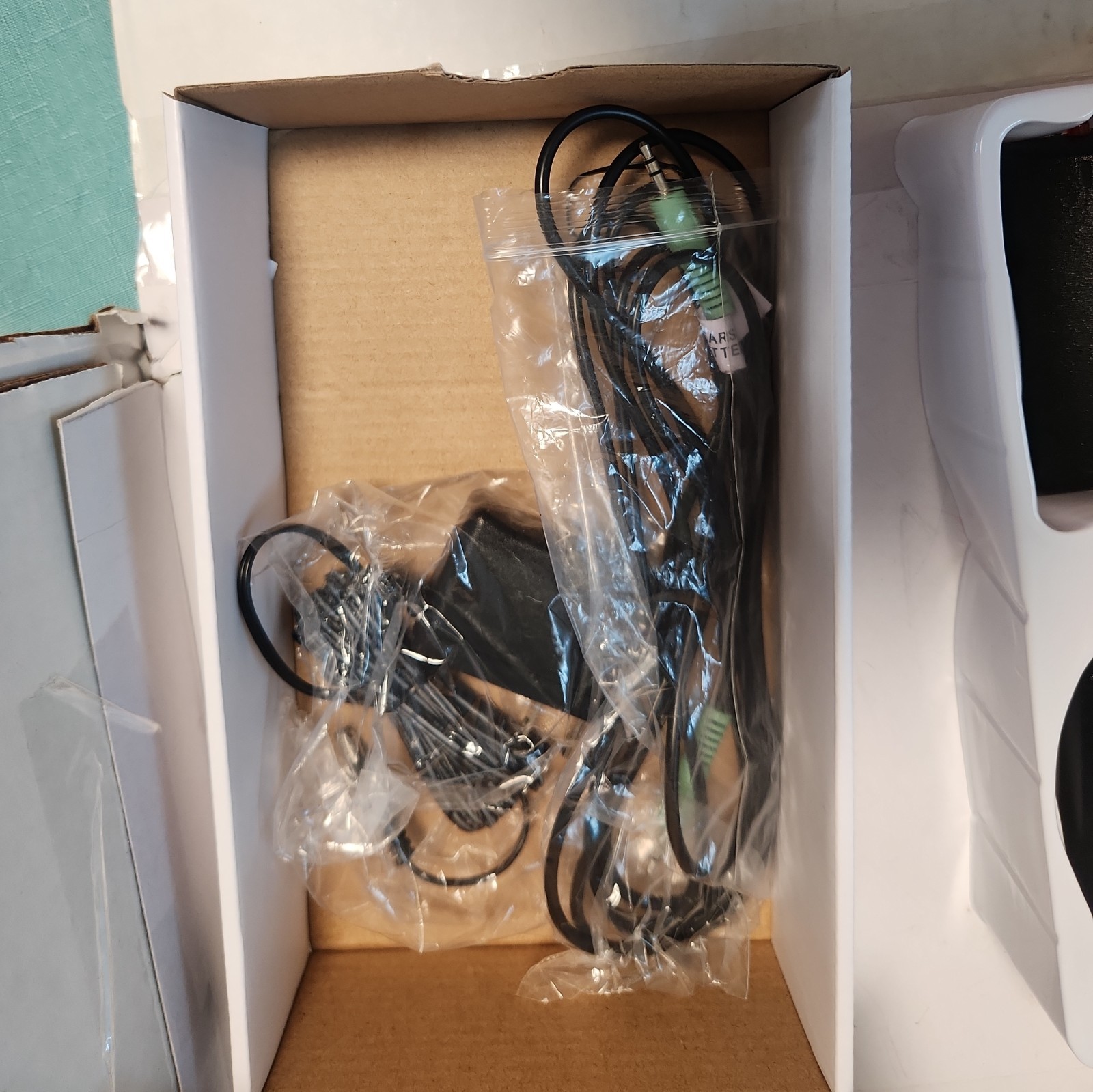TV Ears Wireless Hearing Dual Digital Transmitter Dual Charger Base + Power Cord