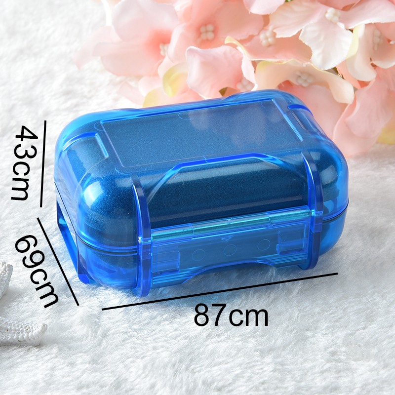Waterproof Storage Case Box Holder For Hearing Aid Monitors Earphones Storag-N8