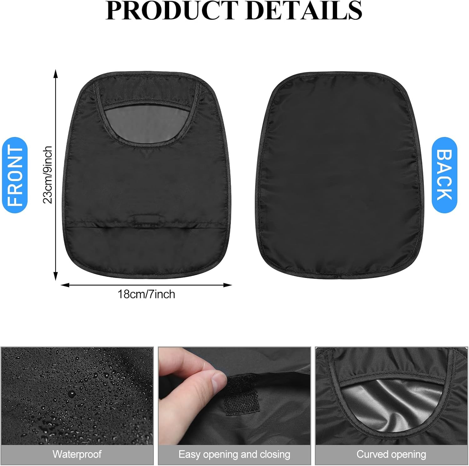 6 Pcs Ostomy Bag Covers Waterproof Ostomy Shower Cover Stretchy Lightweight Colo