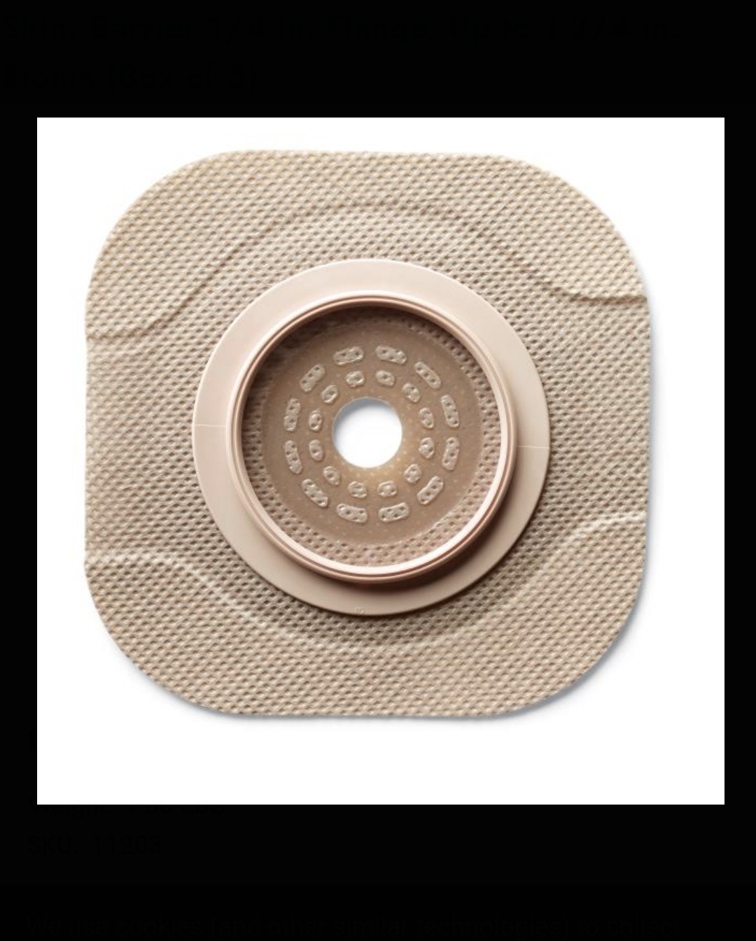 Hollister 11203; 2 Piece Ostomy Skin Barrier 1 3/4″ – 2 1/4″ – Exp 2027