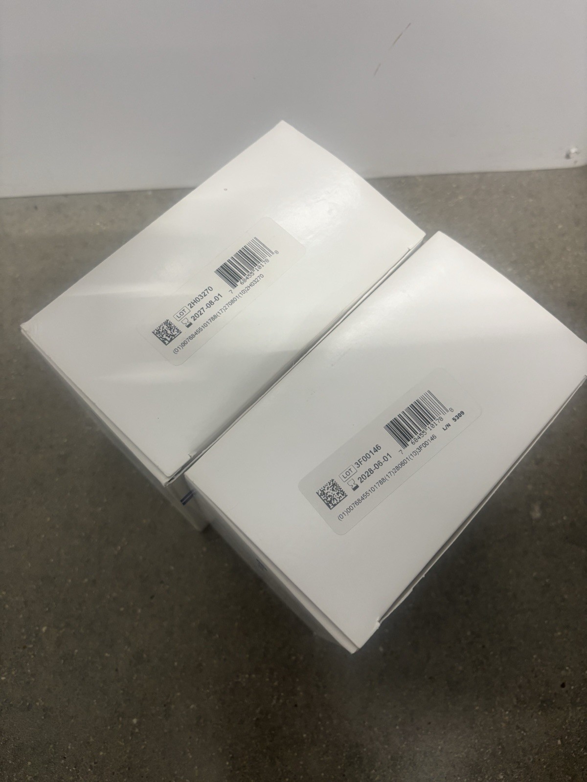 2 Boxes 19 Convatec #125265 Sur-fit Natura Flexible Skin Barrier 5″ X 5″ 2 1/4″