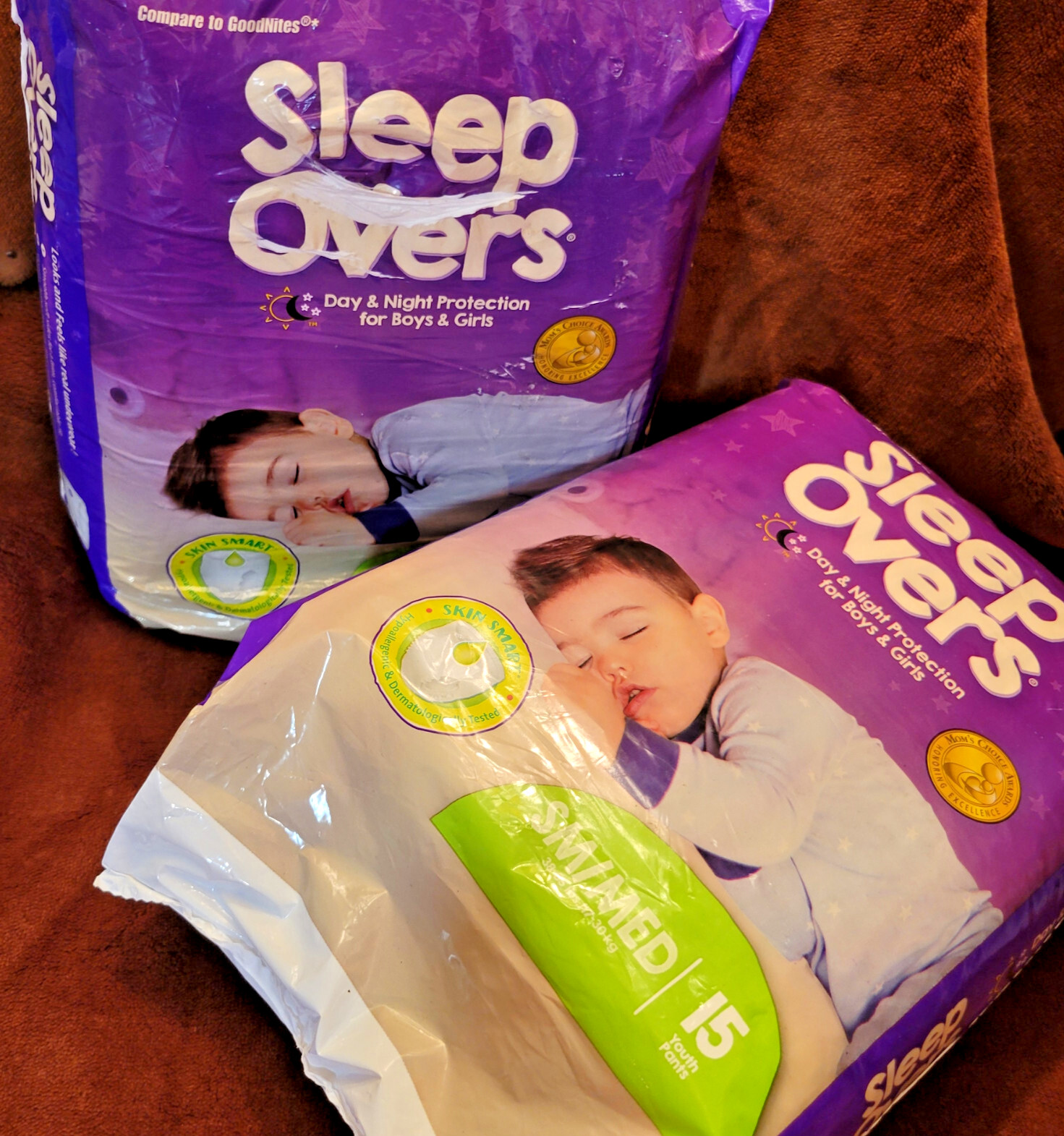 Sleep Overs Small/Medium Youth Underwear/Pants