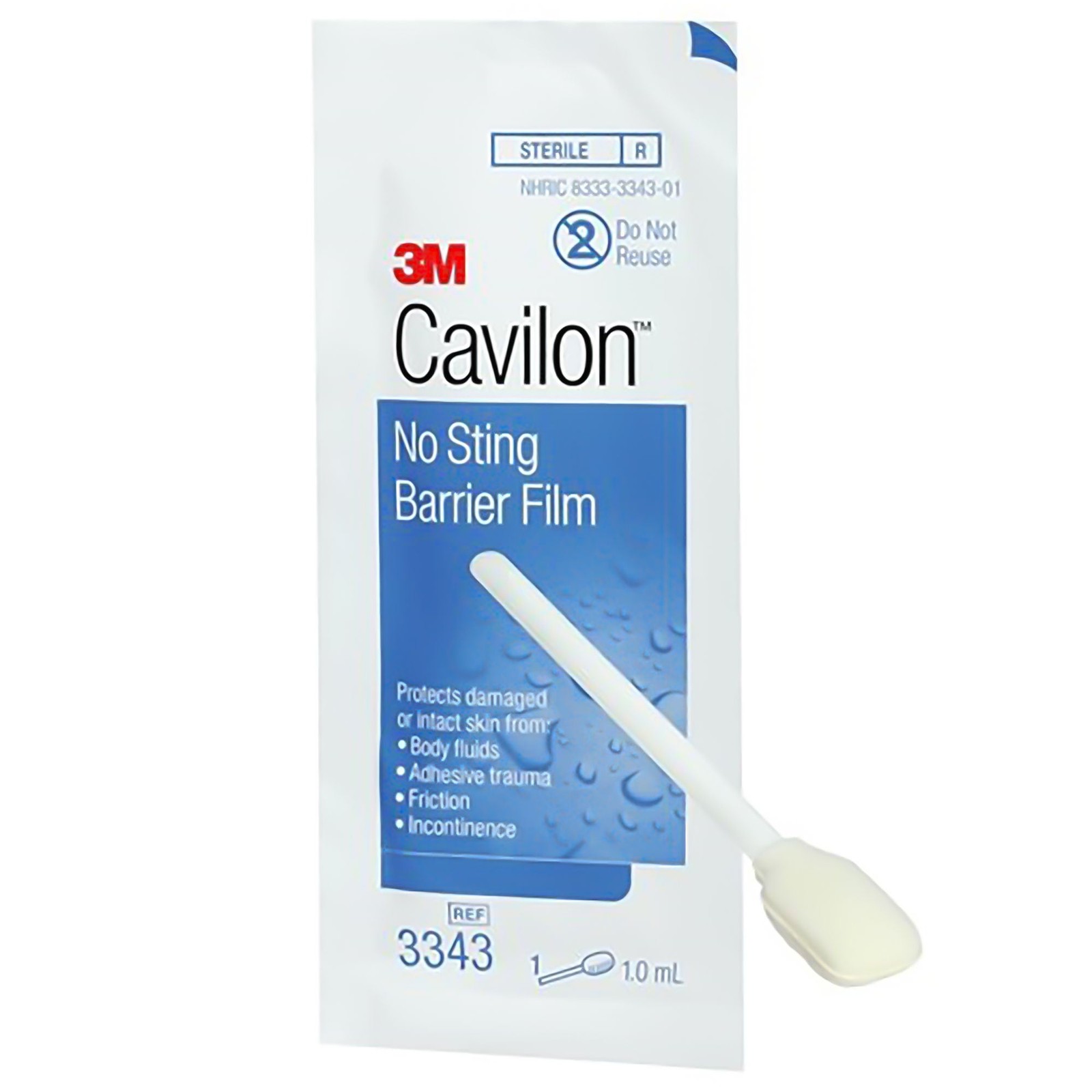 3M Cavilon No Sting Skin Barrier Applicator 1 mL Sterile 3343 100 Ct