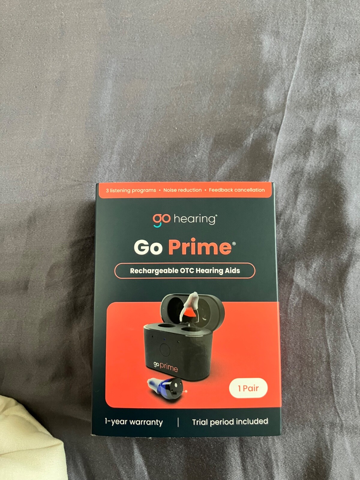 go hearing Go Prime Rechargeable OTC Hearing Aids