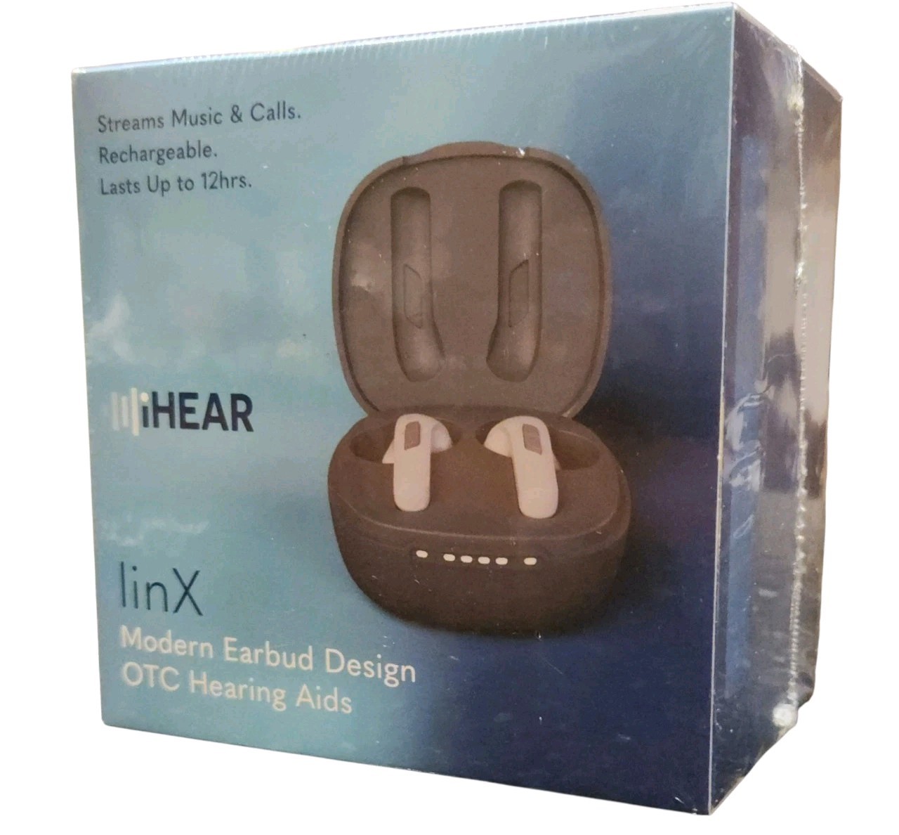 iHear linX Hearing Aids Rechargeable Bluetooth Digital, Streams Music & Calls