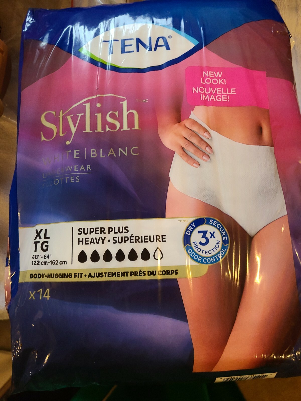 TENA Disposable Underwear Adult Female X-Large Super Plus 28 count 14 x 2