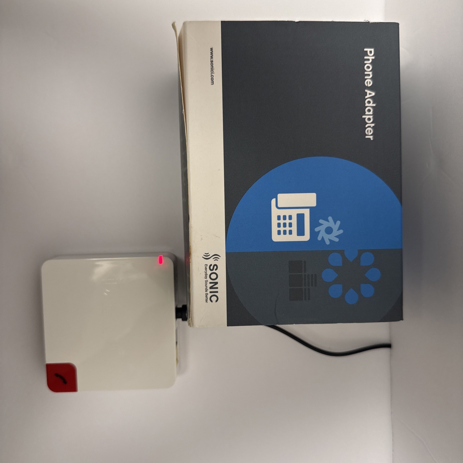 Sonic Phone Adapter TELE-109 Bluetooth for Hearing Aids DEMO Open Box