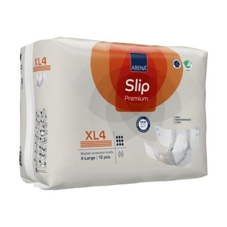 Unisex Adult Incontinence Brief Abena® Slip Premium XL4 X-Large Disposable Heavy