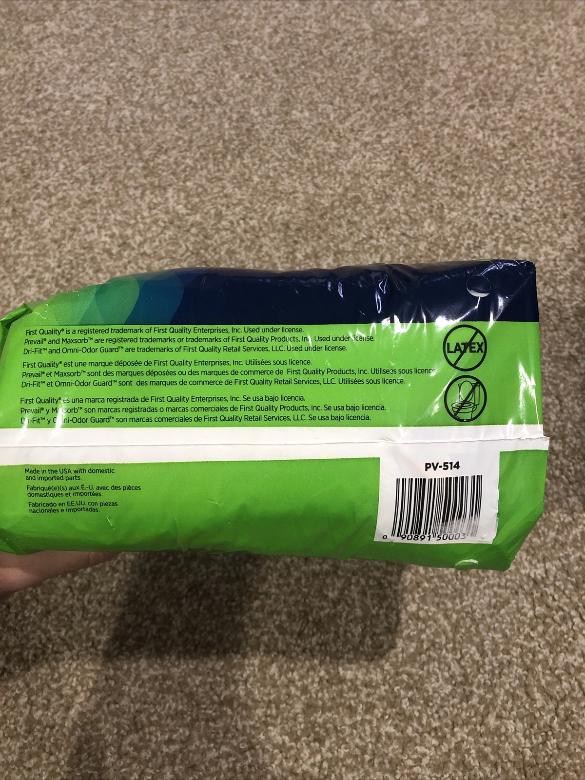 Prevail Daily Disposable Underwear X-Large Extra 14 Ct