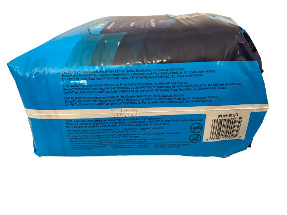 Prevail Mens Maximum Absorbency Daily Underwear Size 38″-50″ Lg. 18 Count Pack