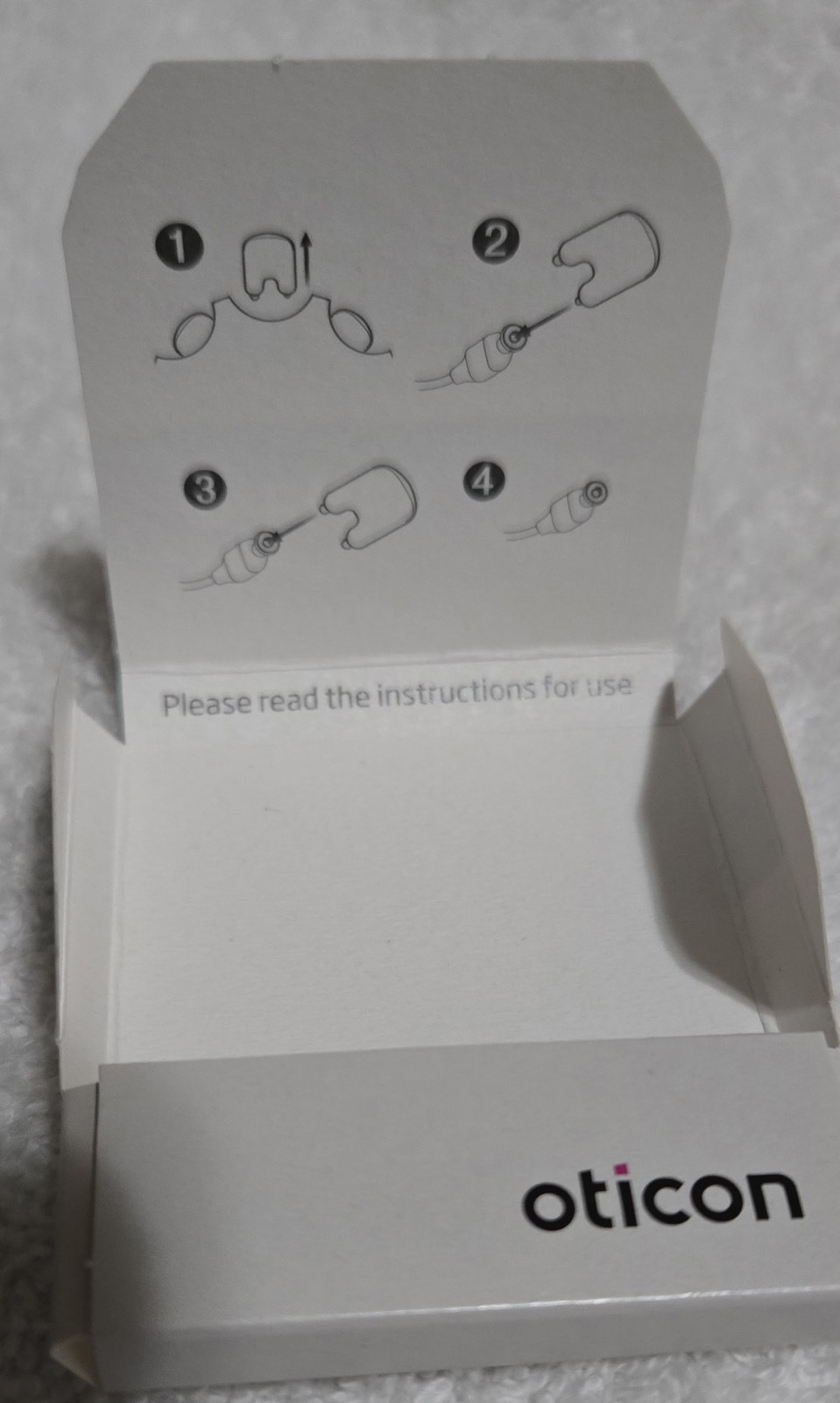 Package of 6 Oticon ProWax MiniFit Replacement Wax Filters–1 of 6 Available