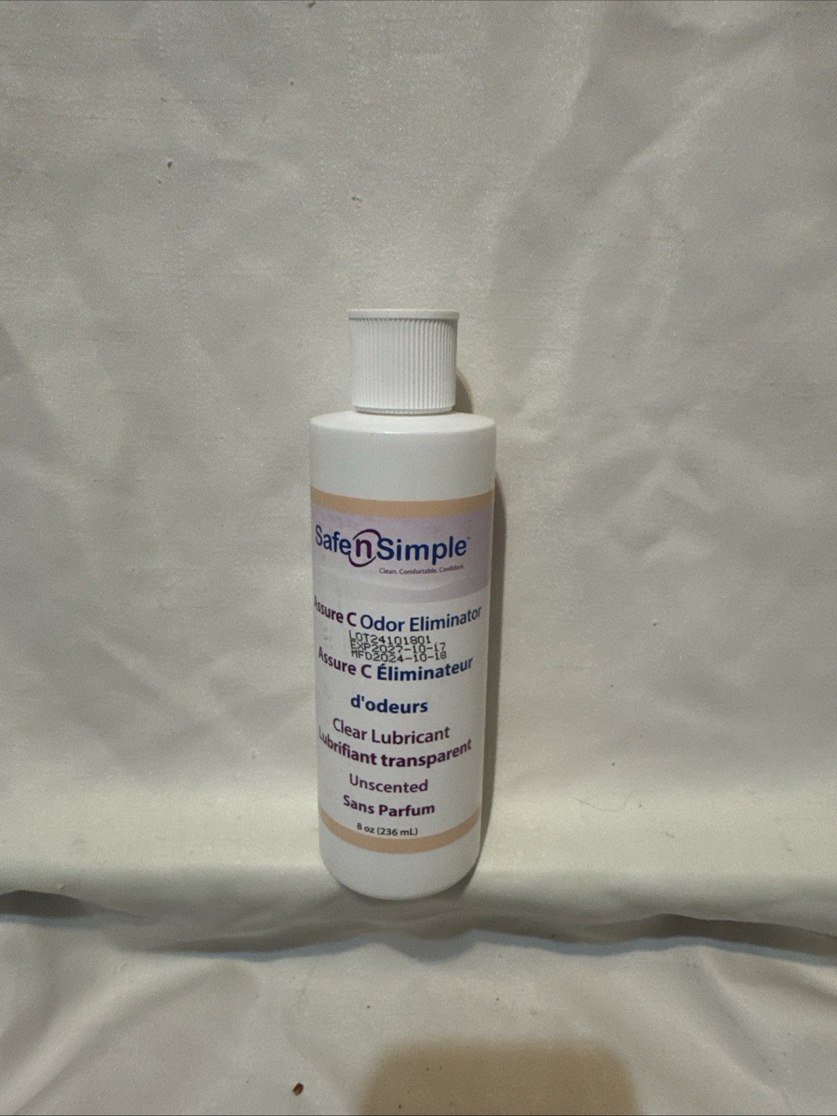 Odor Eliminator Assure C Clear 8 Oz By Safe N Simple