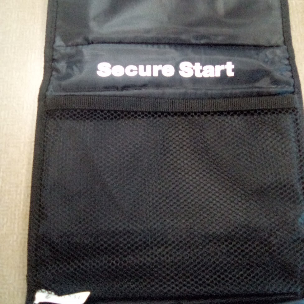 Ostomy Travel Pouch/Bag, Black, New