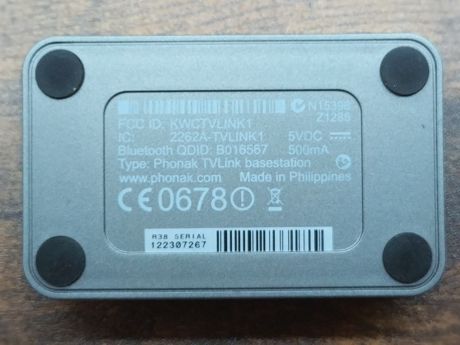 Phonak TV Link I Base Station