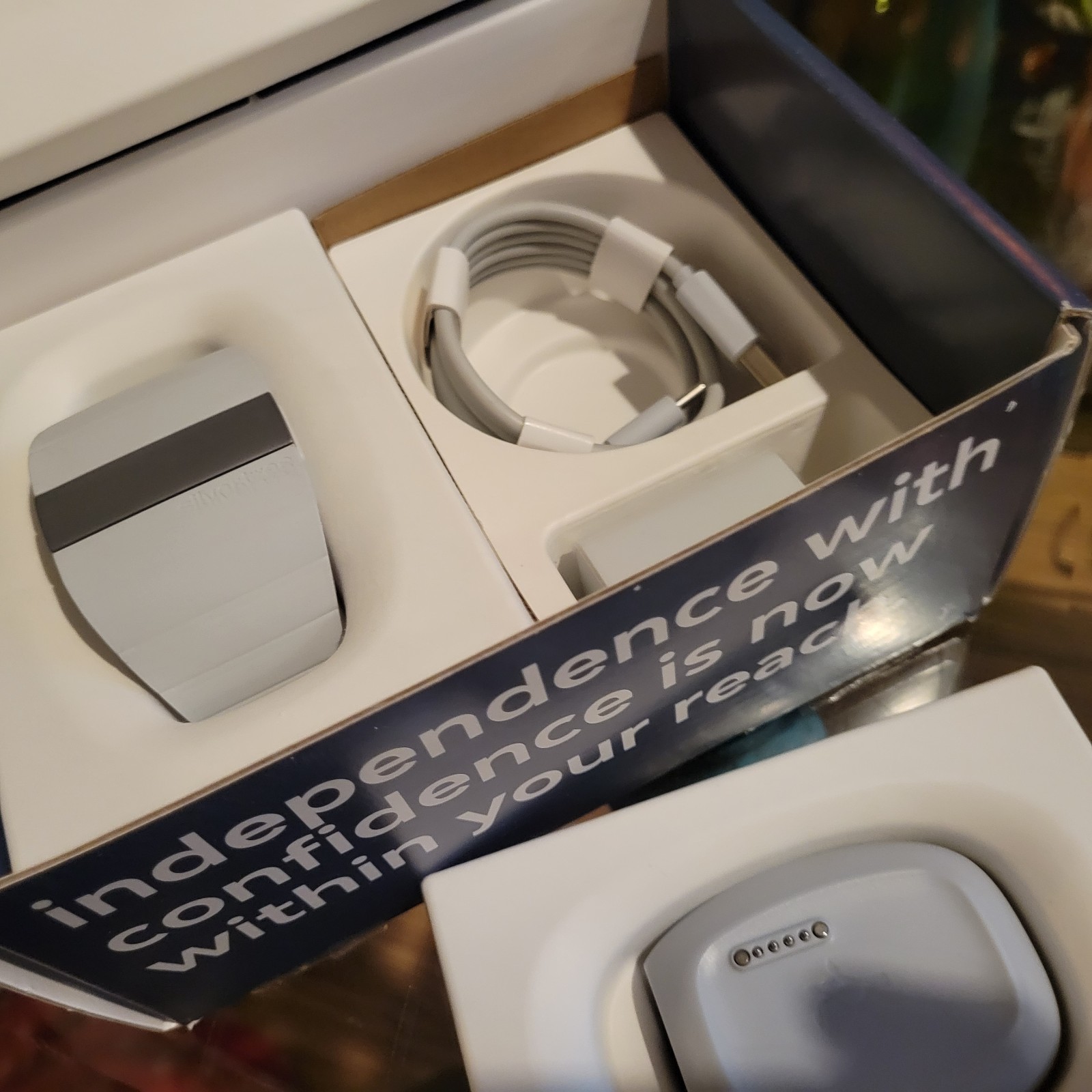 Silvertree Smart band Medical Alert Bracelet GPS Tracker Fall Detection SOS Gray