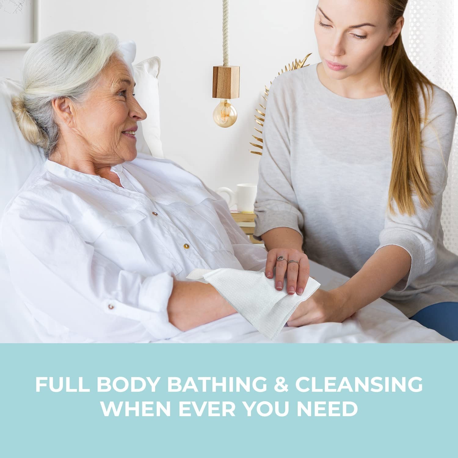 Moisturizing Body Wipes for Travel – 200 Ct