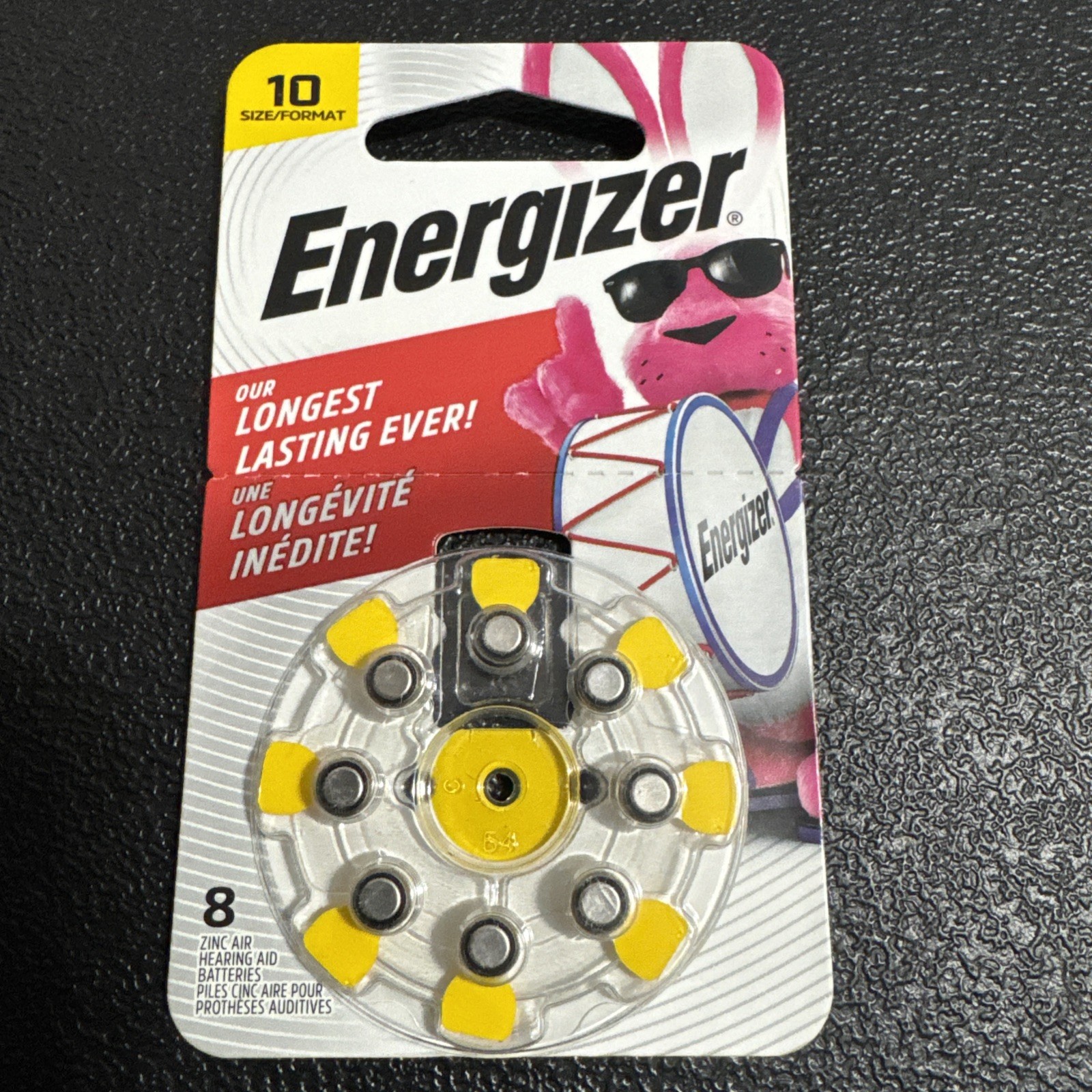 ENERGIZER Size 10 AZ10DP-8 Hearing Aid Batteries Expire 2026 Dec
