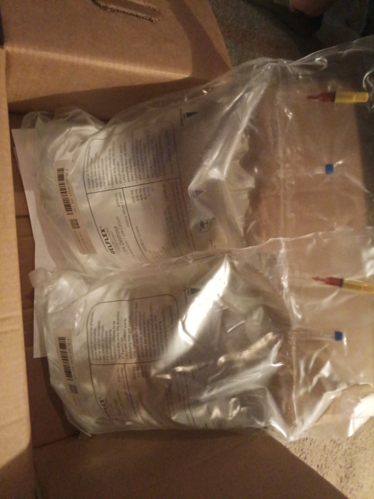 BUY IT NOW New 2-pack 6000 ML 1.5% dialysis solution, expires 08/27