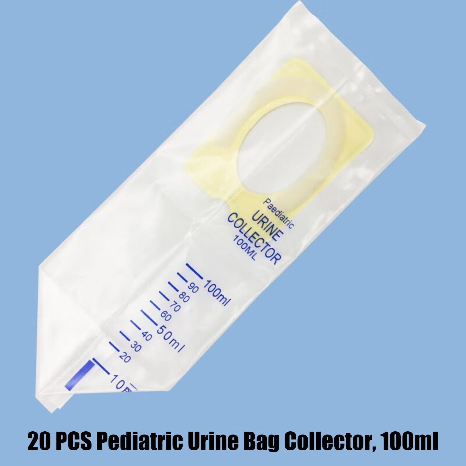 20 PCS Pediatric Urine Bag Collector, 100ml Baby Catcher Pouch Individual Pee…