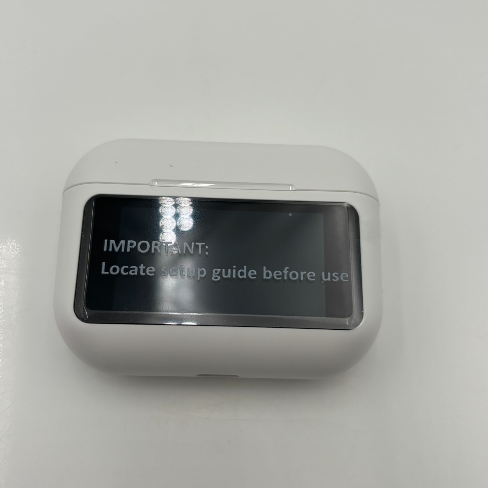 Audien Hearing ATOM X Rechargeable OTC Hearing Aids White USB C New Open Box