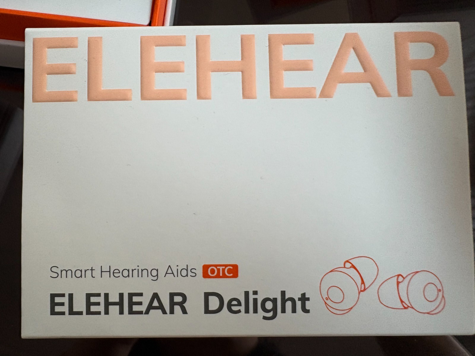 ELEHEAR Delight Smart Hearing aid set*1 gold series preowned