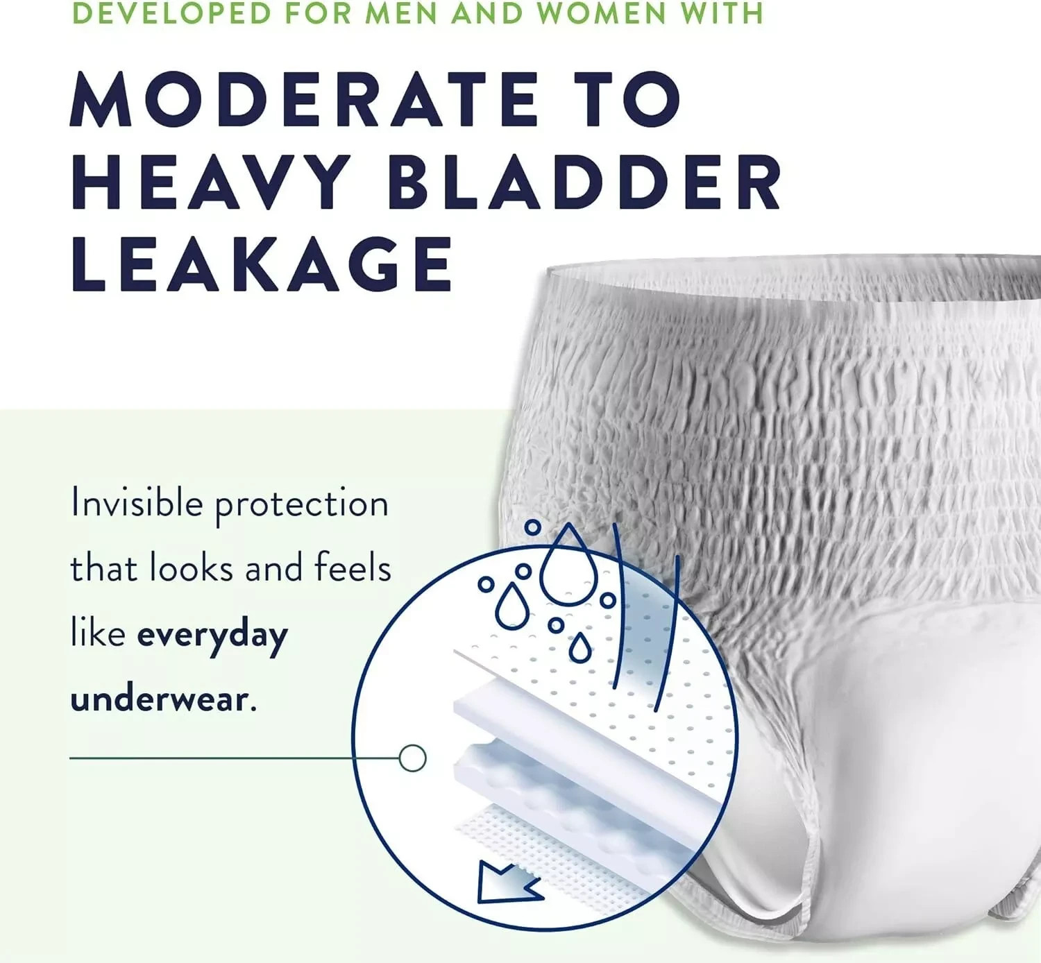 Prevail Disposable Underwear Maximum, X-Large, 28 Count