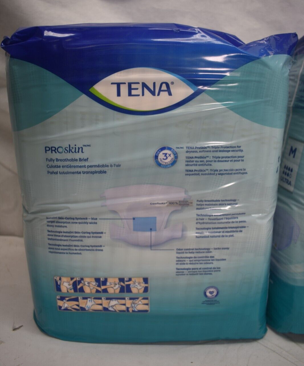 Lot of 64 Tena Ultra Heavy Absorbency Adult Disposable Briefs M 67200