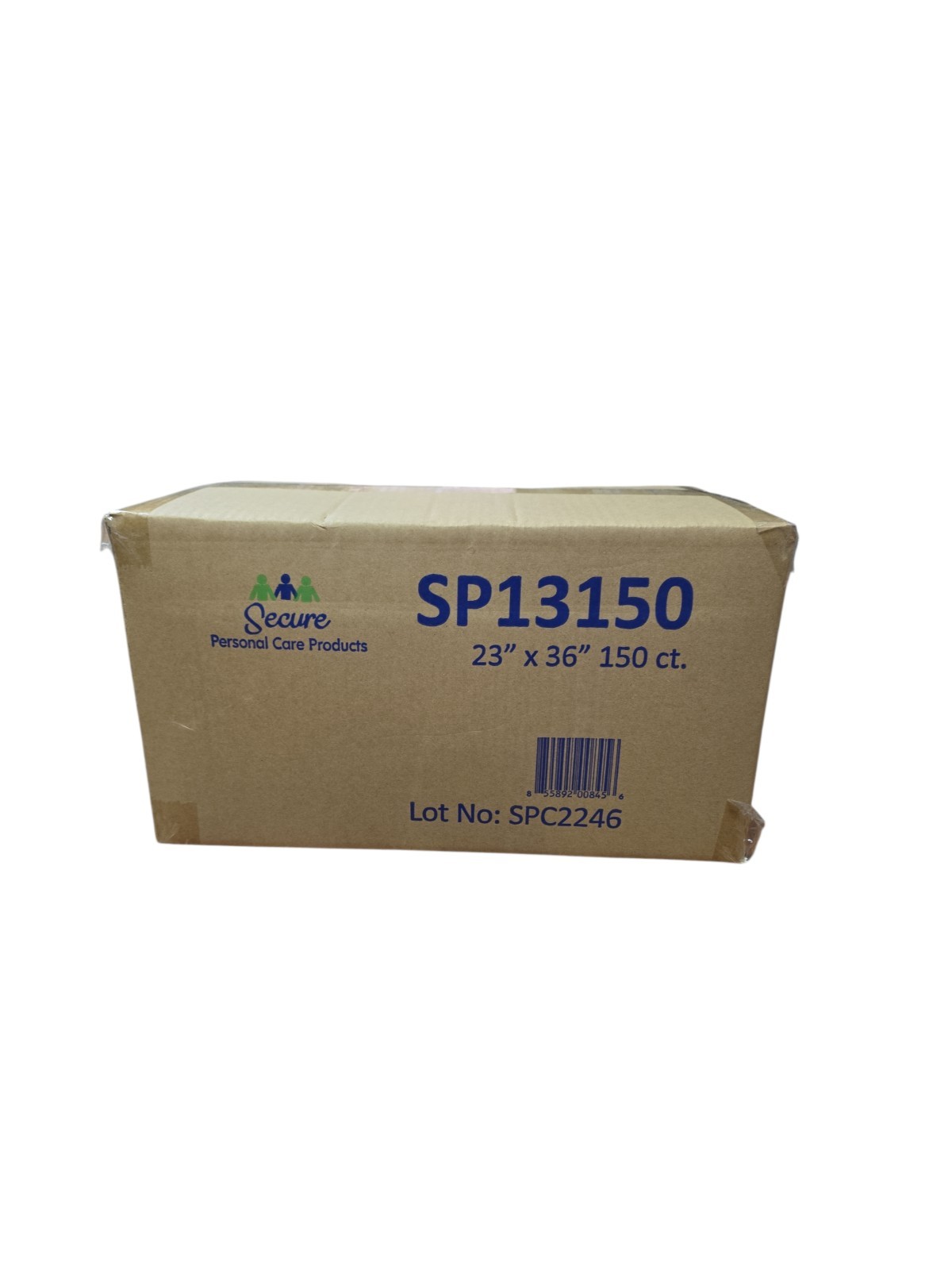 (QTY 150) Secure Personal Care Underpads 23″ X 36″ SP13150 15 packs of 10