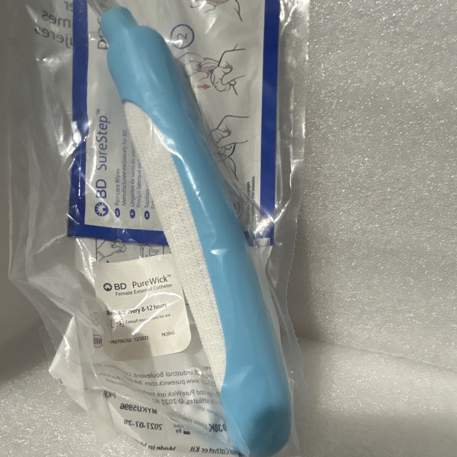 1 pcs BD PureWick Women’s External Catheter Kit Single Use