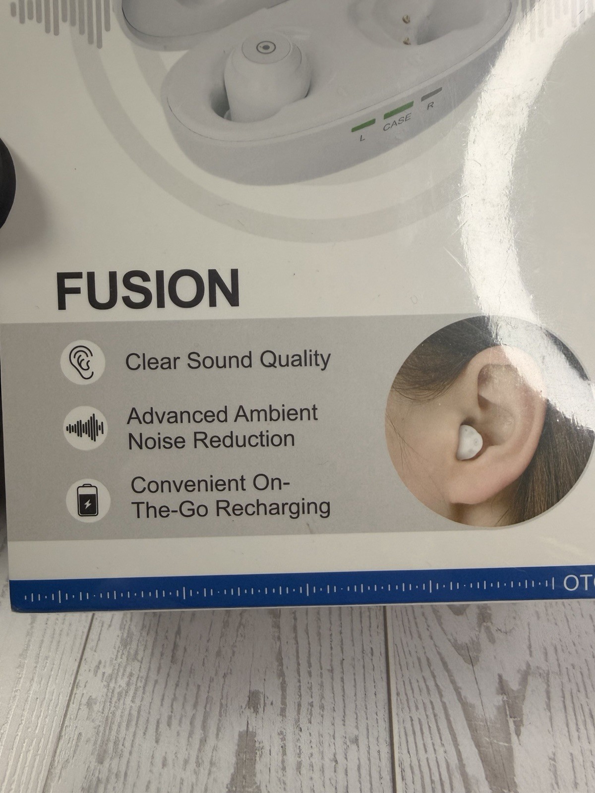 Ceretone Fusion OTC Hearing Aids CE-A61AT Rechargeable Hearing Aid For Seniors