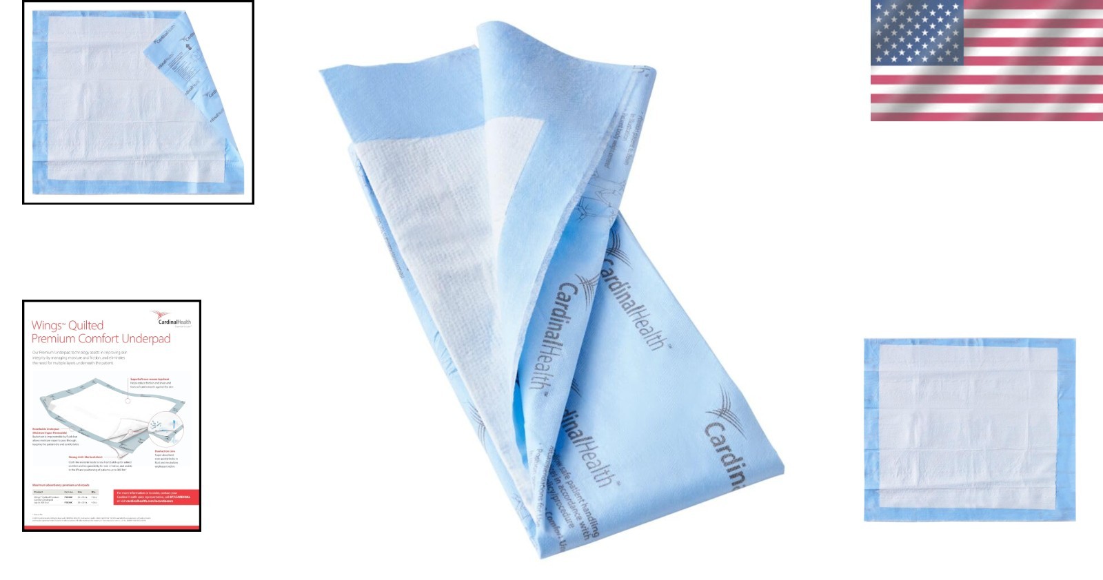 Quilted Comfort Underpad Case of 40, 30x36IN, Maximum Absorbency